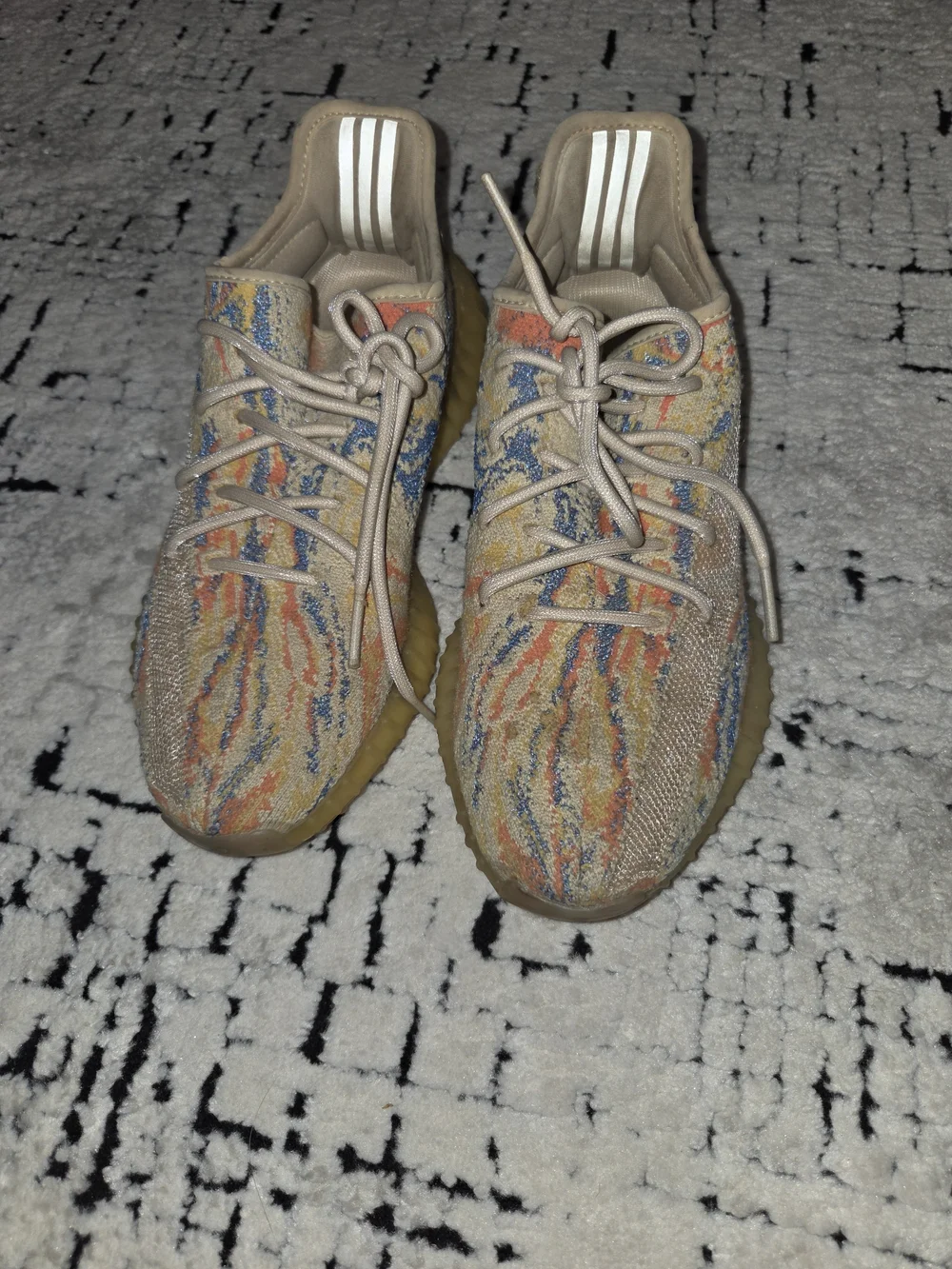 Adidas Yeezy Boost 350 Boost V2 Low MX Oat Mens Size 7 Multi-colored